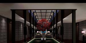 南寧秋潮會(huì)所現(xiàn)代中式裝修，注重中國(guó)風(fēng)